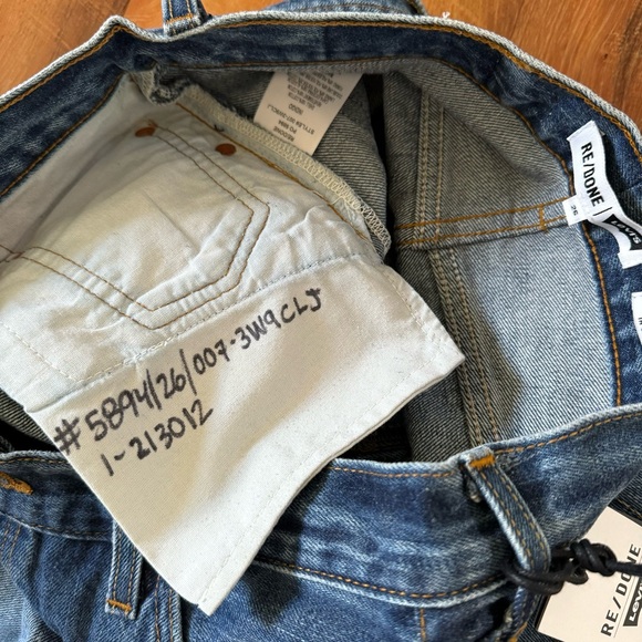NWT Re/Done Jeans - Picture 7 of 7